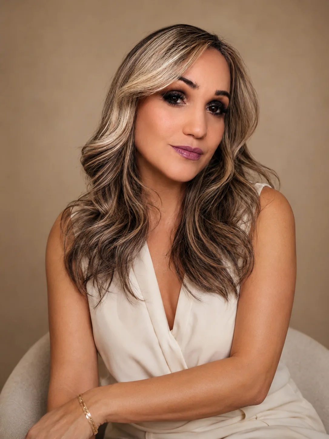 Retrato de Kamila Leal, fundadora da Kamila Leal Estética e Unha